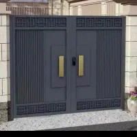 درب باغی با روکش استیل|مصالح و تجهیزات ساختمان|کرج, منطقه ویژه اقتصادی پیام|دیوار