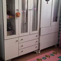 تخت و کمد کودک و نوجوان|تخت و سرویس خواب|قائن, |دیوار