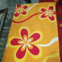 فرش و پادری نارنجی