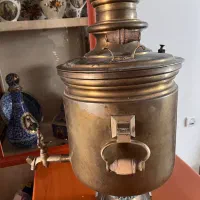 سماور ذغالی نیکلای روسی|کلکسیون اشیاء عتیقه|تهران, جردن|دیوار