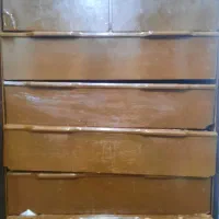 دراورپنج کشابی چوبی کارکرده