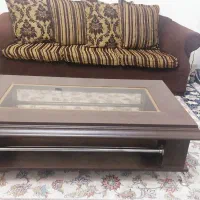 مبل راحتی ۷ نفره با میز وسط و عسلی