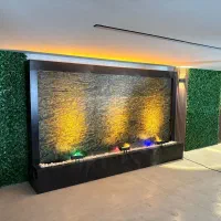 آبنما دیوار خیس سنگی