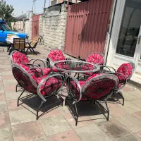 میز باغی صندلی نیمکتی بیضی ویلایی باغی و روف|مبلمان خانگی و میز عسلی|تهران, باشگاه نفت|دیوار