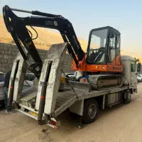 اجاره مینی بیل/بیل مکانیکی/بابکت/لودر/کفی خودروبر