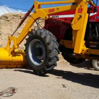 تراکتور بیل دار اماده همکاری با ارگان ها دولتی و..|خدمات باغبانی و درختکاری|قم, چهل درخت|دیوار