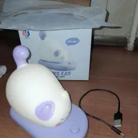 چراغ خواب سیلیکونی گربه