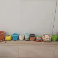 گلدان ها پلاستیکی و سرامیک