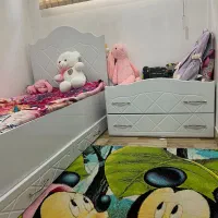 سرویس خواب کودک کامل،میز تحریر فرش تشک فروش اقساط|تخت و سرویس خواب|تبریز, |دیوار