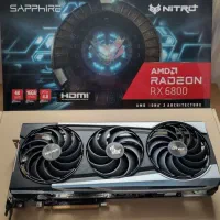 rx 6800 sapphire nitro plus 16gb کارت گرافیک