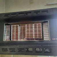 بخاری دیواری  آبسال دودکش دار