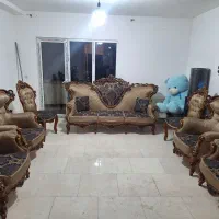 مبلمان کلاسیک 9 نفره چوب گردو