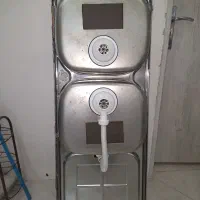 سینک ظرفشویی|آب‌چکان و نظم‌دهنده ظروف|قدس, شهر‌قدس|دیوار