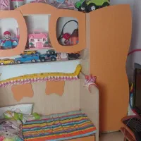 تخت وکمد کودک|تخت و صندلی بچه|سیرجان, |دیوار