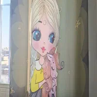 پنل پرده دخترانه|پرده، رانر، رومیزی|قرچک, زیبا شهر|دیوار