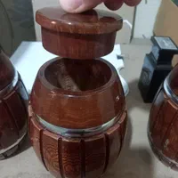 ماگ چوبی مخصوص جای قهوه و شکر و ادویه جات|ظروف نگهدارنده، پلاستیکی، یک‌بارمصرف|تهران, بریانک|دیوار