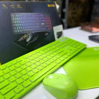 کیبورد و ماوس بیسیم آئولا مدل AC208 به همراه ماوس|قطعات و لوازم جانبی رایانه|اهواز, گلستان|دیوار