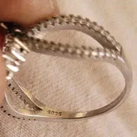 حراج انگشتر نقره ۹۲۵ یاقوت و آمیتیست زنانه|بدلیجات|شیراز, زرهی|دیوار