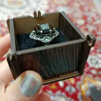 انگشتر زنانه قدیمی رنگ ثابت