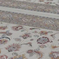 یه جفت فرش کرم نه متری|فرش|ماهدشت, |دیوار