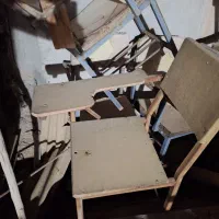 صندلی دانشجویی دسته دار|صندلی و نیمکت|تربت جام, المهدی|دیوار