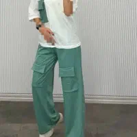 ست بلوز شلوار کارگو