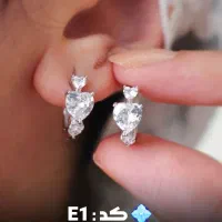 گوشواره نقره مینیمال خوش قیمت