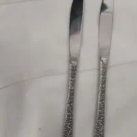 یک جفت چاقو استیل بلند ویک میوه خوری