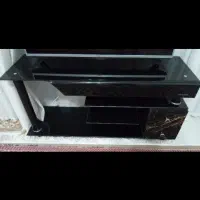 میز تلویزیون شیشه ای