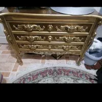 دارو کاملا سالم وقاب آیینه سالم فقط آیینه شکسته|بوفه، ویترین، کنسول|تهران, سعیدآباد|دیوار
