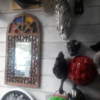 اینه پنجره چوبی سنتی