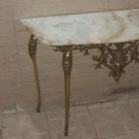 میز ایینه شمعدان
