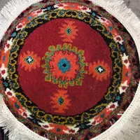 دایره عشایری 40×40طرح دستبافت|پادری|تهران, امام حسین(ع)|دیوار