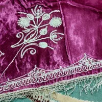 رومیزی مخمل قدیمی نو وسجاده|صنایع دستی و سایر لوازم تزئینی|حمیدیا, |دیوار