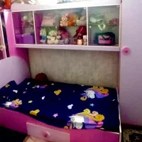 سرویس چوب کمد و تخت بچه ( سیسمونی)