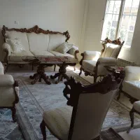 مبل ۹نفره کلاسیک و سرویس خواب سلطنتی مدل امپریال|مبلمان خانگی و میز عسلی|تهران, تهرانپارس شرقی|دیوار