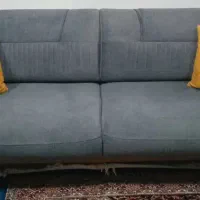 مبل تخت خواب شو رنگ طوسی