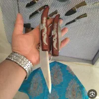 چاقوی جیبی آفریقایی ۱۸ سانتی دنده ای حلقوی