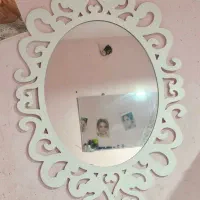 دوعدد آینه قدی سفید