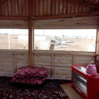 کلبه چوبی ۹ متری|عمده‌فروشی|اسفرورین, |دیوار