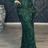 لباس مجلسی پنل تمام پولک