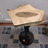 زیرگلدونی چوبی|مبلمان خانگی و میز عسلی|قم, کیوانفر|دیوار