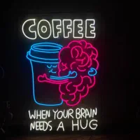 تابلو نئون|ریسه و چراغ تزئینی|رشت, رودباری|دیوار