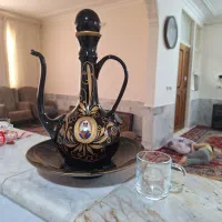 آفتابه لگن شیشه ای