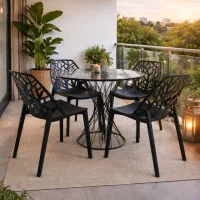 میز و صندلی پلاستیکی ناهارخوری رایبد Raybod 7318/