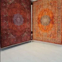 فرش طرح و بافت شاهی/ طرح ابریشم