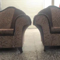 یک دست مبل ۷نفره|مبلمان خانگی و میز عسلی|بابل, |دیوار