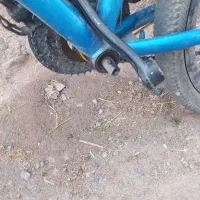 دوچرخه دنده ای ودیسکی رنگ آبی