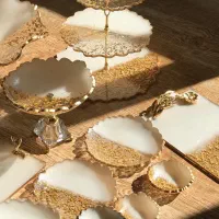 ست پذیرایی و هفت سین رزینی مخصوص شب یلدا و جهیزیه|ظروف سرو و پذیرایی|سپیدان, |دیوار