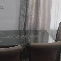 مبل 7نفره میز نهار خوری 4 نفره سالم